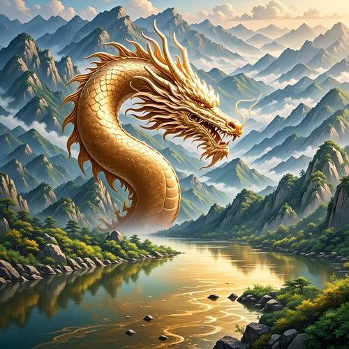 給我推薦一些高清的屬龍招財圖片：精選高清屬龍招財圖片推薦