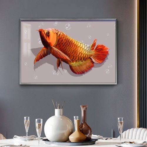 金龍魚壁紙的價格范圍：維諾亞金龍魚主題壁紙/壁畫商品信息