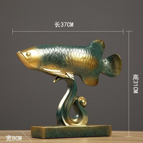 藍色金龍魚擺件有哪些知名品牌：雅吉藍琉璃金龍魚擺件