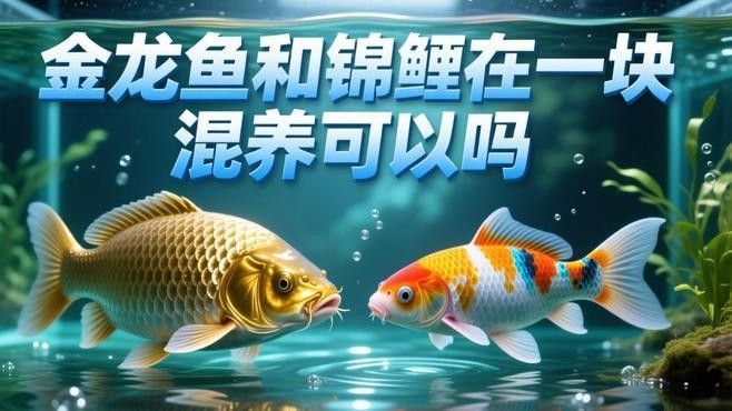 如何設置金龍魚和錦鯉混養的水質？：金龍魚與錦鯉混養需兼顧兩者的生理需求