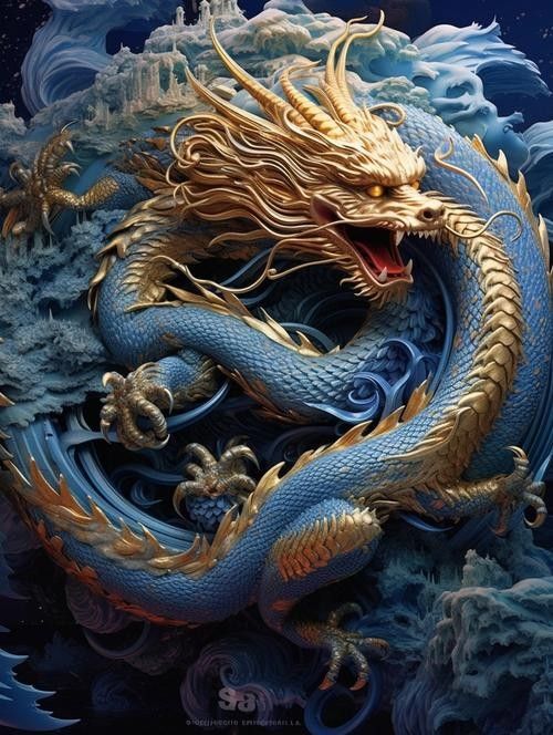 給我推薦一些龍魚缸背景畫：雷龍魚新家大揭秘,一米五大缸造景全攻略 給我推薦一些龍魚缸背景畫：雷龍魚新家大揭秘,一米五大缸造景全攻略 龍魚百科 第25張