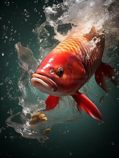 給我推薦一些高清大紅龍魚壁紙：高清大紅龍魚壁紙
