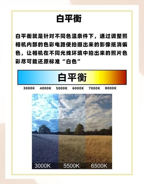 如何設置相機的白平衡：攝影基礎攝影基礎知識總結:相機白平衡六種設置
