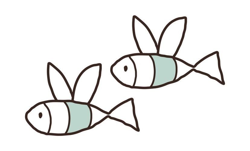 有沒有飛龍魚卡通手繪圖片？：飛龍魚卡通手繪