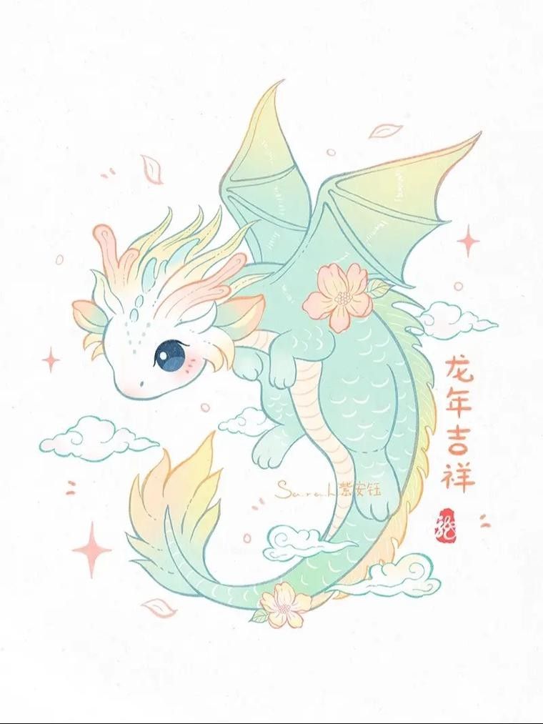 有沒有飛龍魚卡通手繪圖片？：飛龍魚卡通手繪