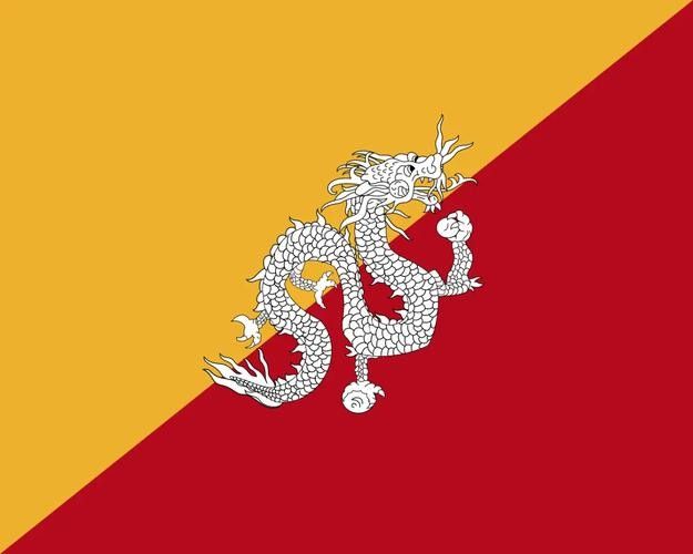 能提供一張不丹國旗的圖片嗎？：不丹國旗的設計與設計 能提供一張不丹國旗的圖片嗎？：不丹國旗的設計與設計 龍魚百科 第3張