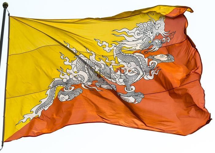 能提供一張不丹國旗的圖片嗎？：不丹國旗的設計與設計 能提供一張不丹國旗的圖片嗎？：不丹國旗的設計與設計 龍魚百科 第17張