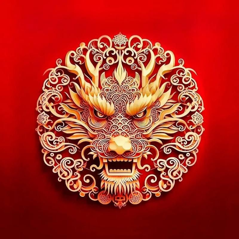 紅龍微信頭像有哪些設計元素：紅龍微信頭像的設計元素 紅龍微信頭像有哪些設計元素：紅龍微信頭像的設計元素 龍魚百科 第8張