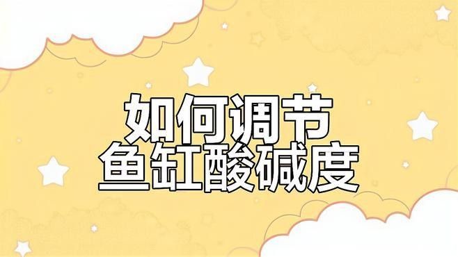 如何調整魚缸的pH值至理想范圍：如何調整魚缸ph值 如何調整魚缸的pH值至理想范圍：如何調整魚缸ph值 龍魚百科 第2張