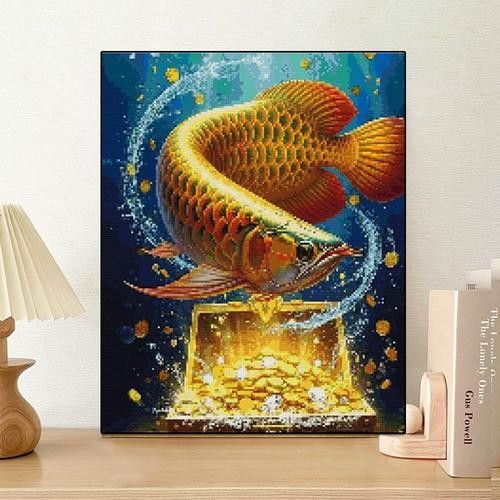 有沒有高清的黃金龍魚圖片？（探索高清黃金龍魚圖片的世界）