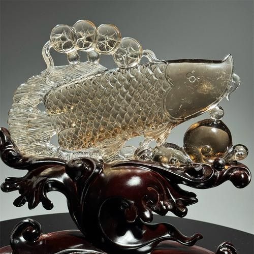 金龍魚雕刻圖片高清版（金龍魚雕刻圖片高清版具有很高的收藏價值） 金龍魚雕刻圖片高清版（金龍魚雕刻圖片高清版具有很高的收藏價值） 龍魚百科 第24張