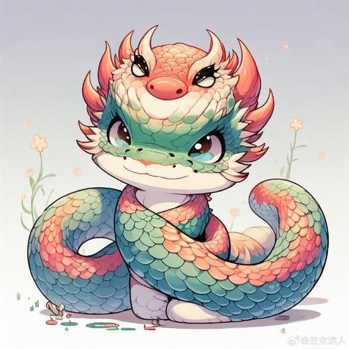 給我推薦一些紅龍魚卡通形象（紅龍魚卡通形象設計）
