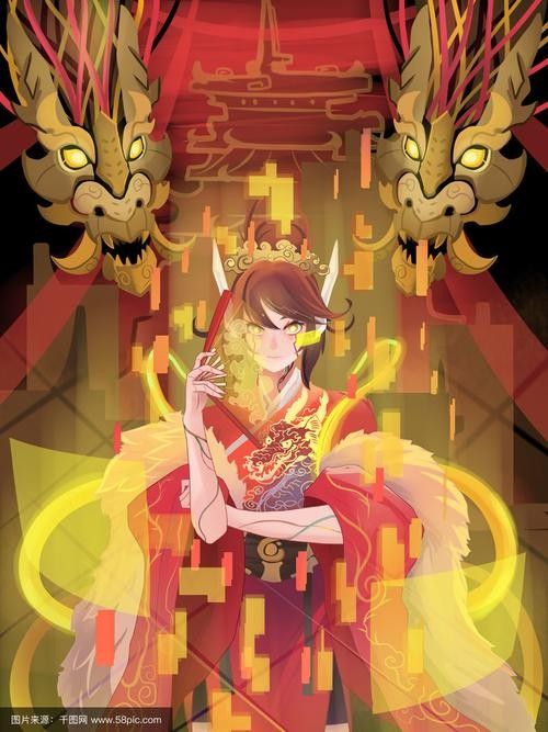 給我推薦一些紅龍魚卡通形象（紅龍魚卡通形象設計）