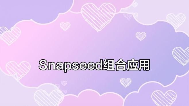 Snapseed的創(chuàng)意濾鏡如何組合使用？（snapseed創(chuàng)意濾鏡組合使用技巧）
