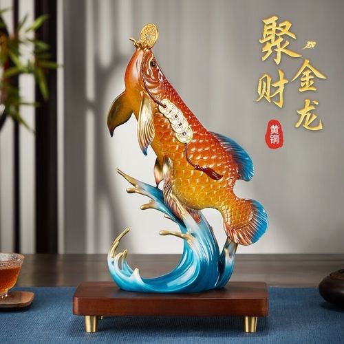 金龍魚擺件的價格范圍（金龍魚擺件價格）