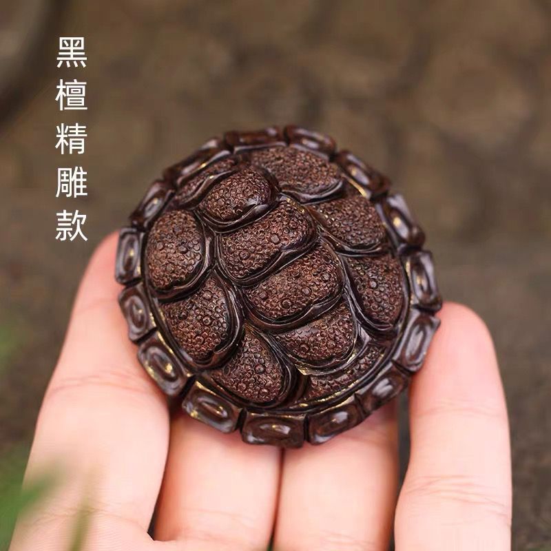 富甲一方黑檀精雕手把件（富甲一方黑檀精雕手把件，展現了工匠們高超的技藝和技藝） 富甲一方黑檀精雕手把件（富甲一方黑檀精雕手把件，展現了工匠們高超的技藝和技藝） 龍魚論壇 第1張