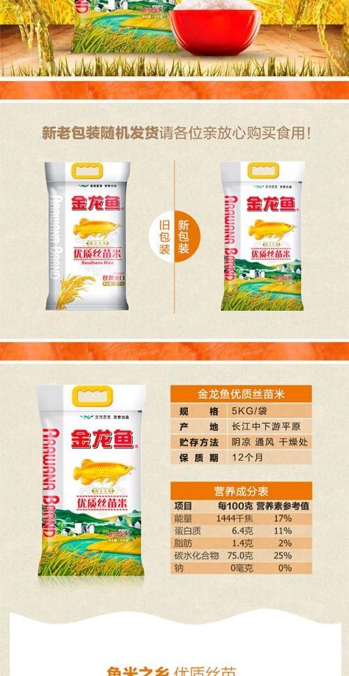 金龍魚特選絲苗米有哪些品種？（金龍魚特選絲苗米） 金龍魚特選絲苗米有哪些品種？（金龍魚特選絲苗米） 龍魚百科 第4張