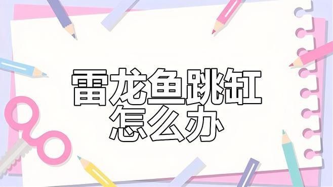 雷龍魚跳缸后如何搶救（雷龍魚跳缸后如何處理急救措施全解析）