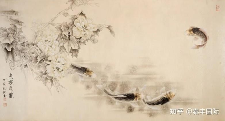 紅龍魚國畫名家有哪些（中國畫紅龍魚題材的名家） 紅龍魚國畫名家有哪些（中國畫紅龍魚題材的名家） 龍魚百科 第3張