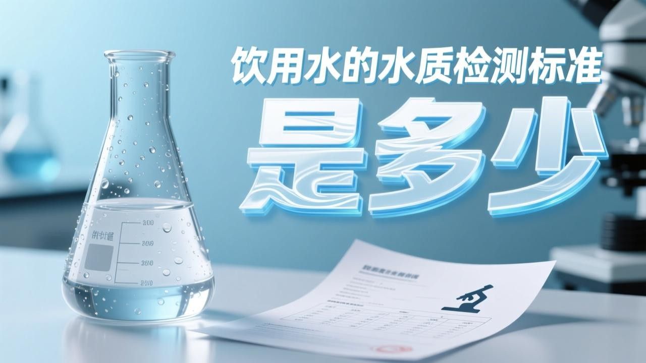 如何檢測水質？（(2022《生活飲用水衛生標準》）