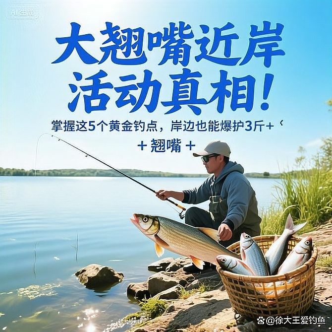 龍魚翹嘴的常見釣點