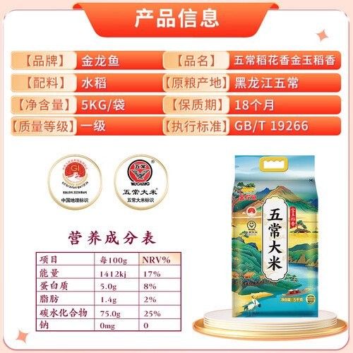 金龍魚五常原香稻有哪些品種？（金龍魚五常原香稻）
