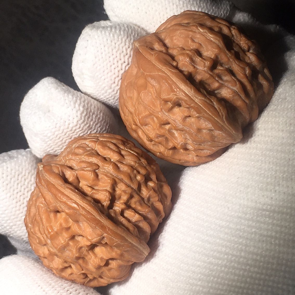 紅皮小磨盤文玩核桃（皮小磨盤文玩核桃） 紅皮小磨盤文玩核桃（皮小磨盤文玩核桃） 龍魚論壇 第5張
