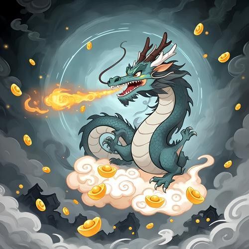古風招財金龍頭像的尺寸選擇（古風招財金龍頭像尺寸選擇）