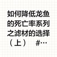 如何判斷龍魚濾材的好壞（判斷龍魚濾材的好壞是確保魚缸水質清潔、健康關鍵）