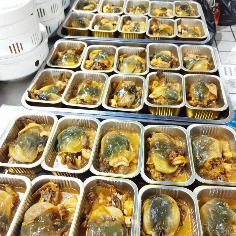 洪龍漁村有素菜嗎？