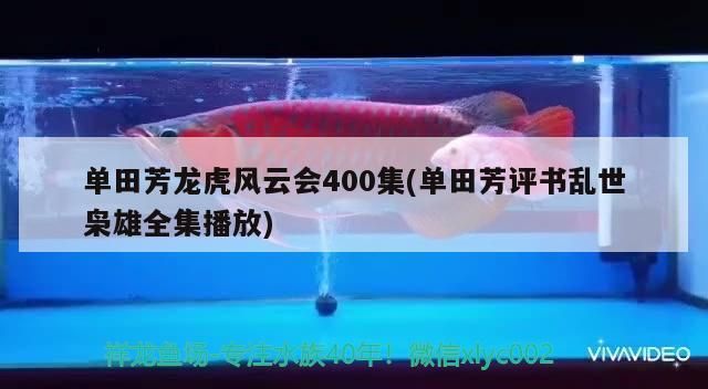 單田芳龍虎風云會400集(單田芳評書亂世梟雄全集播放)（單田芳《龍虎風云會》400集）