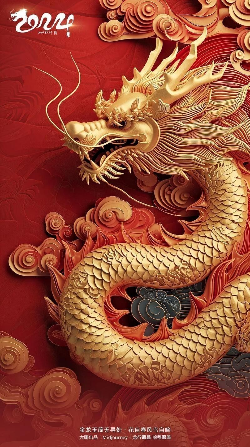 哪里可以找到高清招財龍壁紙？（招財龍壁紙可以在多個在線資源和應用程序中找到）