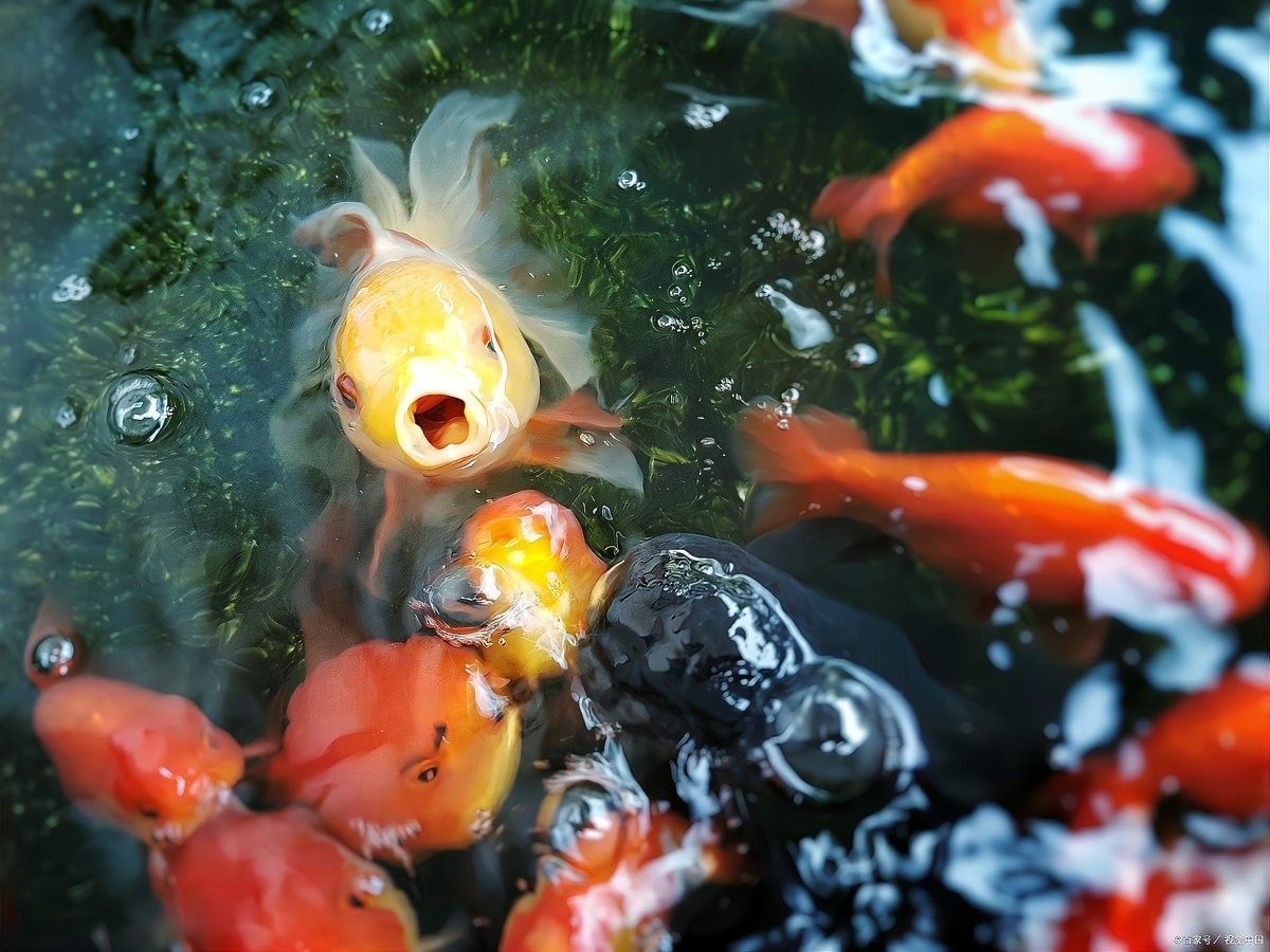黑龍睛金魚多久喂一次食物（黑龍睛金魚每天喂食一到兩次，喂食頻率與年齡綜合調整） 黑龍睛金魚多久喂一次食物（黑龍睛金魚每天喂食一到兩次，喂食頻率與年齡綜合調整） 龍魚百科 第12張
