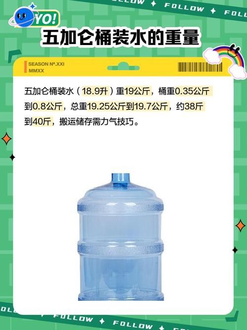 4L和5L桶裝的容量差異有多大？
