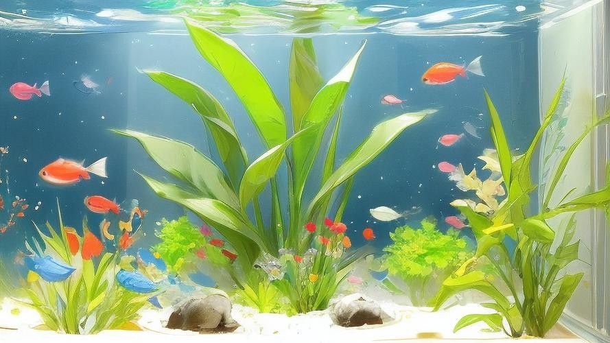 金龍魚缸背景圖哪里可以找到？（金龍魚缸背景圖的獲取途徑） 金龍魚缸背景圖哪里可以找到？（金龍魚缸背景圖的獲取途徑） 龍魚百科 第31張