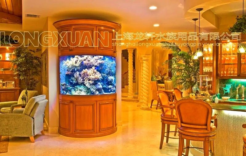 龍魚閣圓柱形魚缸的詳細參數（龍魚閣圓柱形魚缸價格范圍是多少龍魚閣圓柱形魚缸防水秘訣）