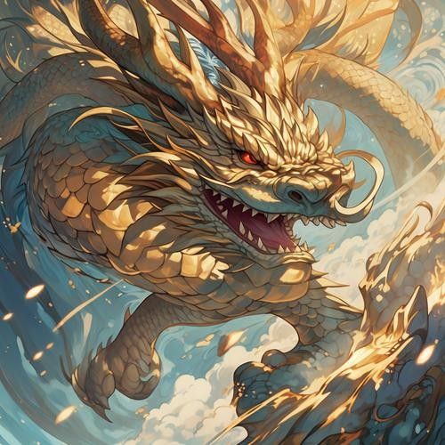 古風招財金龍頭像有哪些款式推薦