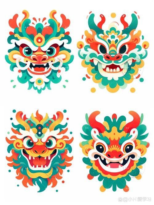 國(guó)潮風(fēng)格龍頭插畫有哪些？（國(guó)潮風(fēng)格的龍頭插畫）