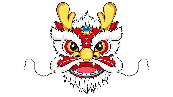 國(guó)潮風(fēng)格龍頭插畫有哪些？（國(guó)潮風(fēng)格的龍頭插畫）