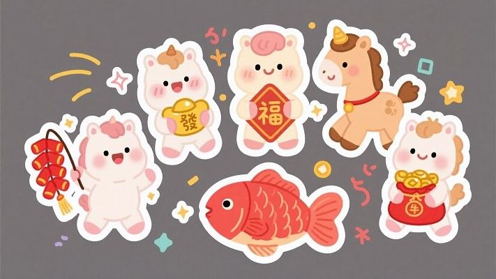 卡通金魚節日圖片有哪些（卡通金魚節日圖片）