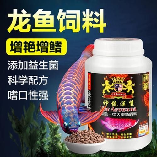 金獅神龍魚飼料