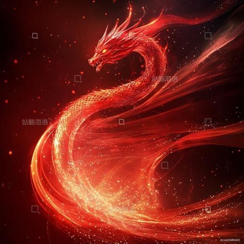 能給出更多紅龍旗漸變配色設計案例嗎