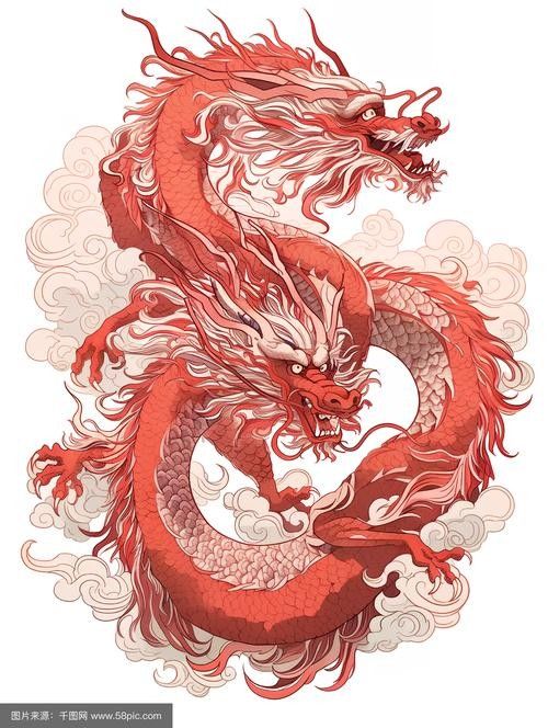 能給出更多紅龍旗漸變配色設計案例嗎