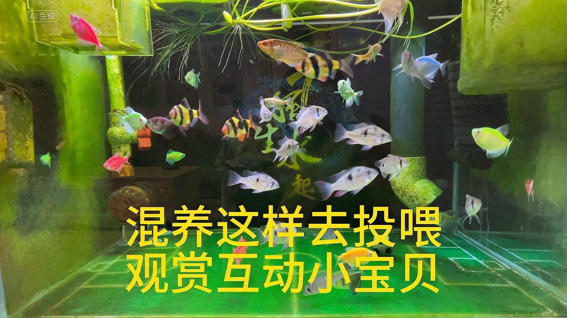 混養時應該如何喂食？ 混養時應該如何喂食？ 龍魚百科 第3張