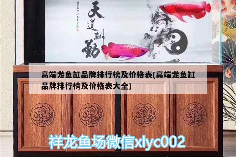 高端龍魚缸品牌排行榜及價格表(高端龍魚缸品牌排行榜及價格表大全)（養龍魚什么牌子的魚缸好）