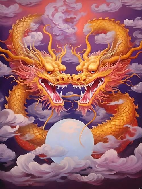 給我推薦一些吉祥龍設計作品