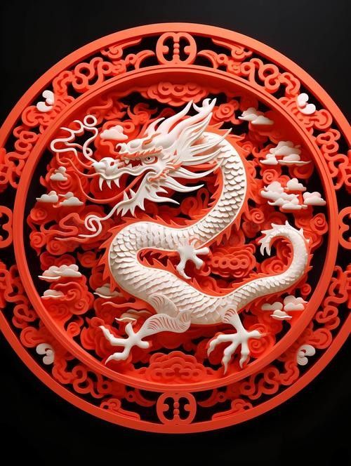 給我推薦一些吉祥龍設計作品