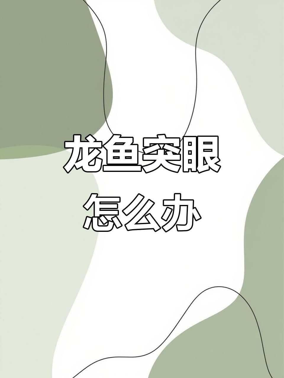 紅龍魚凸眼睛怎么辦視頻（養(yǎng)魚小藝龍魚眼睛凸眼原因及春季解決方案龍魚凸眼手術教程）