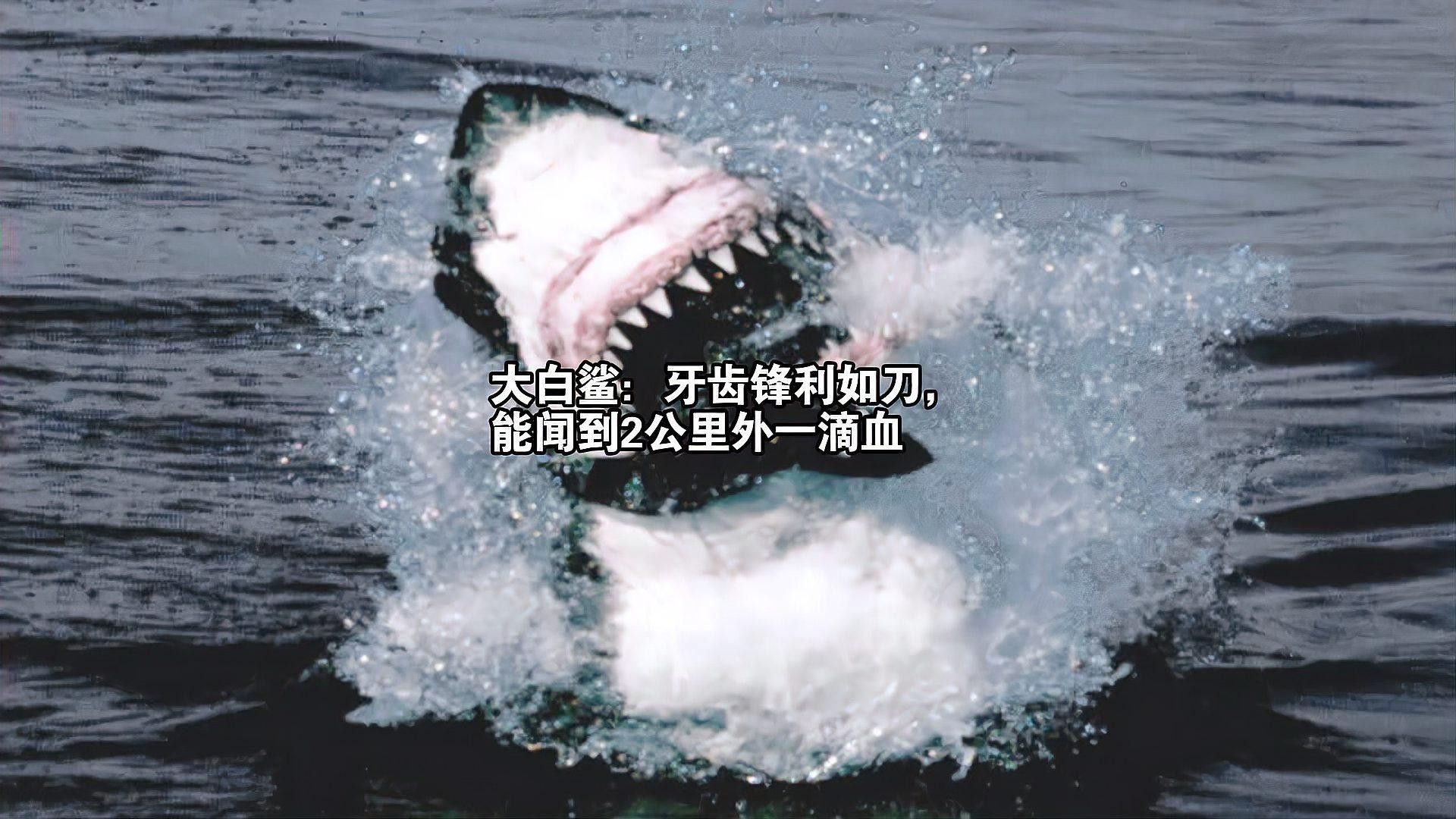 大白鯊魚視頻（動物世界紀錄片《大白鯊魚視頻，海洋捕食者》全民小視頻）