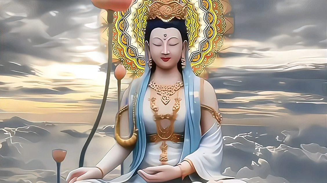 龍女拜觀音的故事情節（神話故事《龍女拜觀音》）